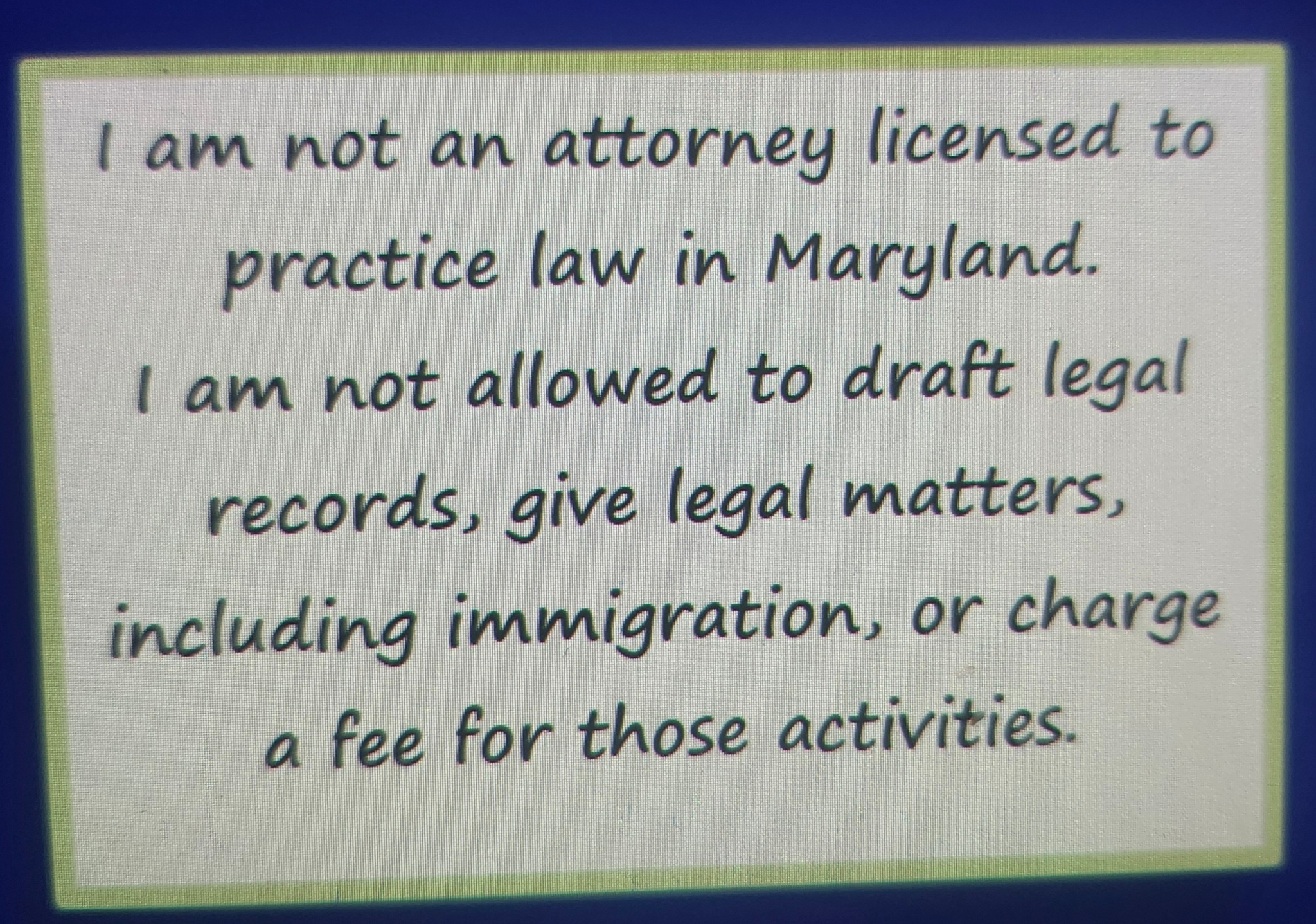 Notary Services – Inspiring2BMore